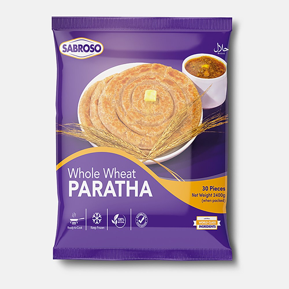 SABROSO WHOLE WHEAT PARATHA 24 - 241628