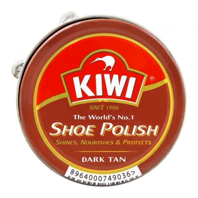 Kiwi Shoe Polish Dark Tan 20ML