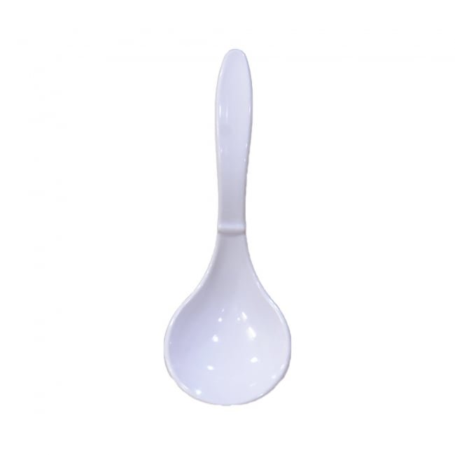 Whiteware Curry Spoon
