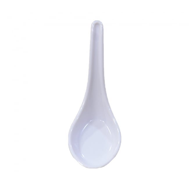 Whiteware Soup Spoon