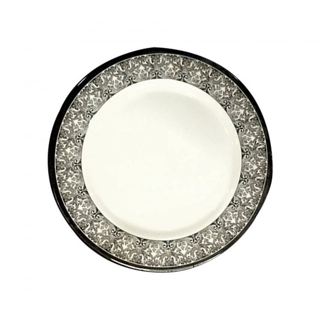 Black Border Dinner Plate 10.2