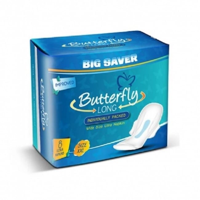 Butterfly Sanitary Pads XXL Mini