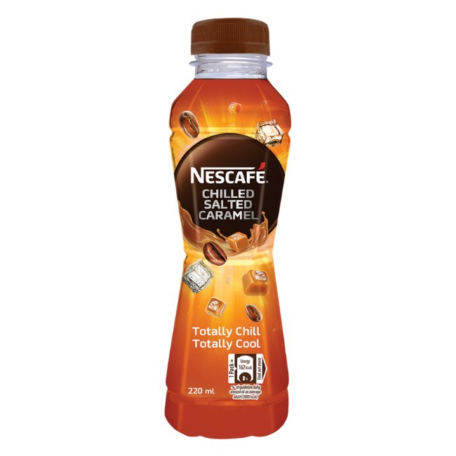 Nescafe Chilled Salted Caramel 220ML x12