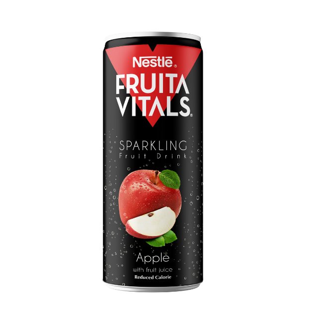 Nestle Fruita Vitals Sparkling Apple Can 250ML