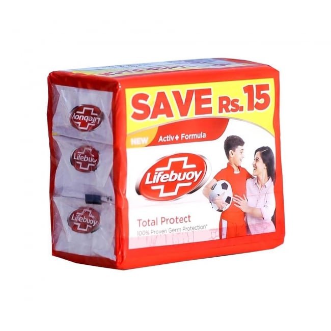 Lifebuoy Total Soap Trio 130gm