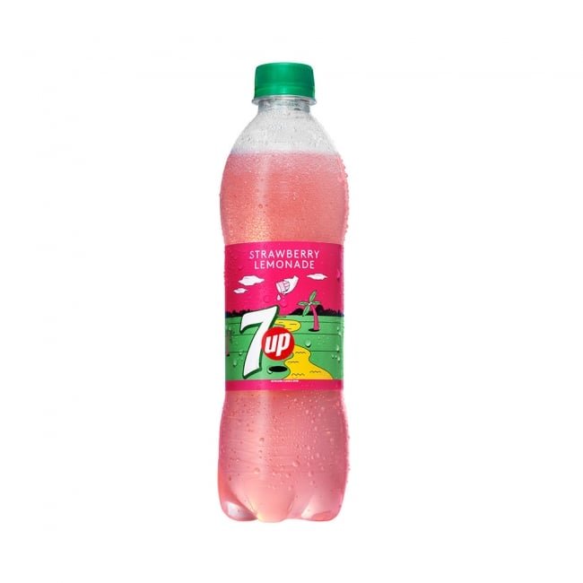 7UP Strawberry Lemonade 500ml