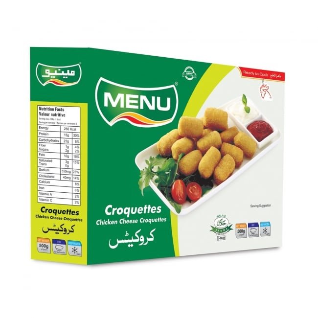 Menu Chicken Croquettes 500GM
