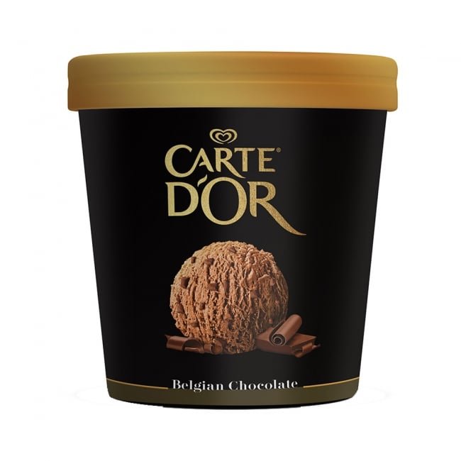 Carte Dor Belgian Chocolate Ice Cream 800ML