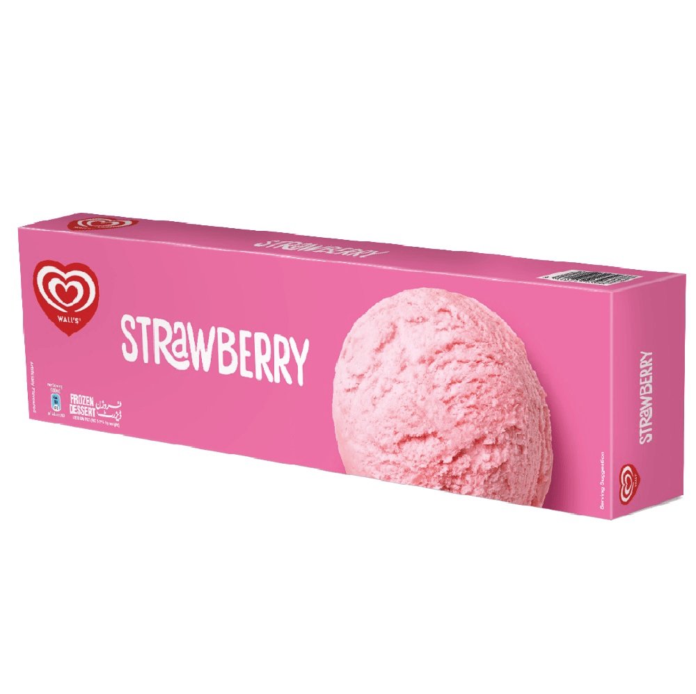Walls Strawberry Creamy Delights 800 ML