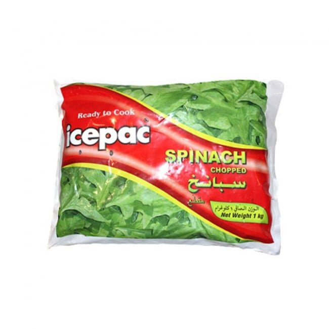 Icepac Vegetable Spinach Cut 400gms