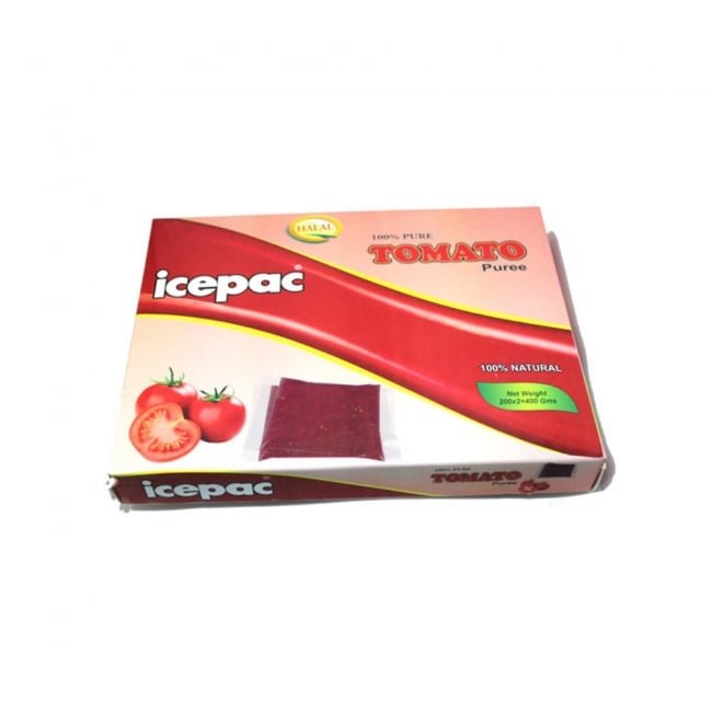 Icepac Vegetable Tomato Puree 400gms