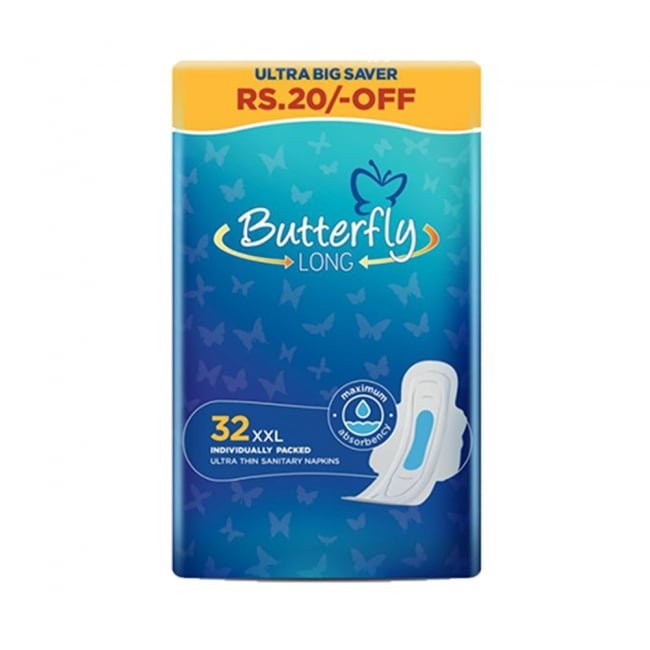 Butterfly Sanitary Pads XXL Trio Ultra Big Saver Pack
