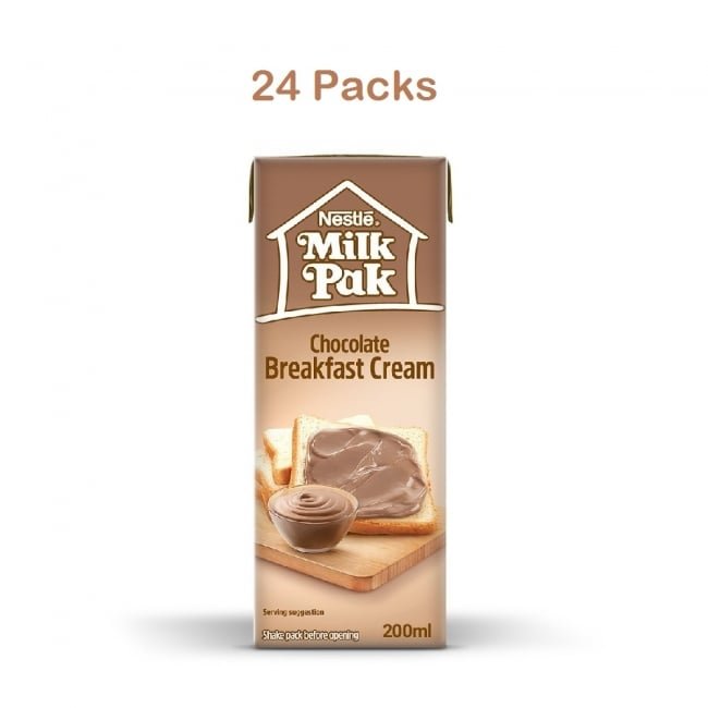 Nestle Milkpak Chocolate Cream 180ML x24
