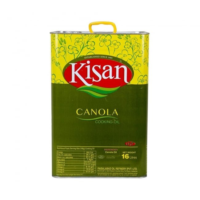Kisan Canola Oil 16L