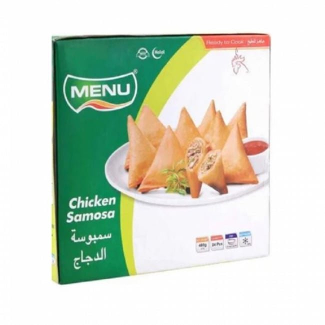 Menu Chicken Samosa 1000GM Poly Pack