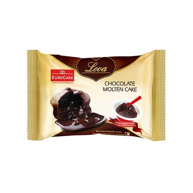 Lova Eurocake Chocolate Molten Cake 55 GM