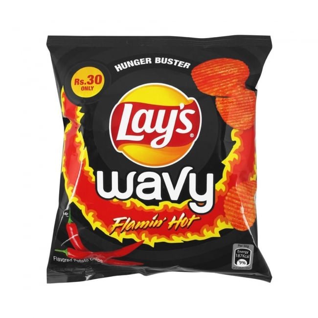 Lays Wavy Flaming Hot 34GM