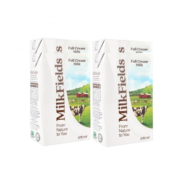 MilkFields UHT Full Cream Milk 250ML x27