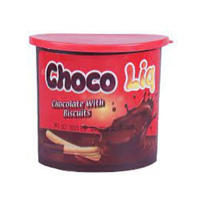 Choco Liq Chocolate with Biscuits
