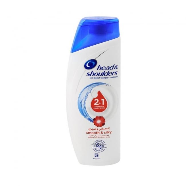 Head and Shoulders 2in1 Shampoo Smooth Silky 190ML
