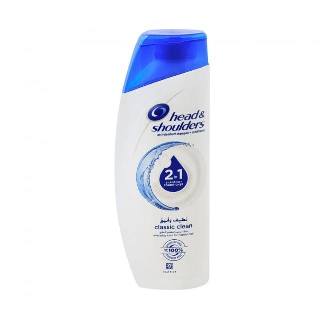 Head and Shoulders 2in1 Shampoo Classic Clean 190ML
