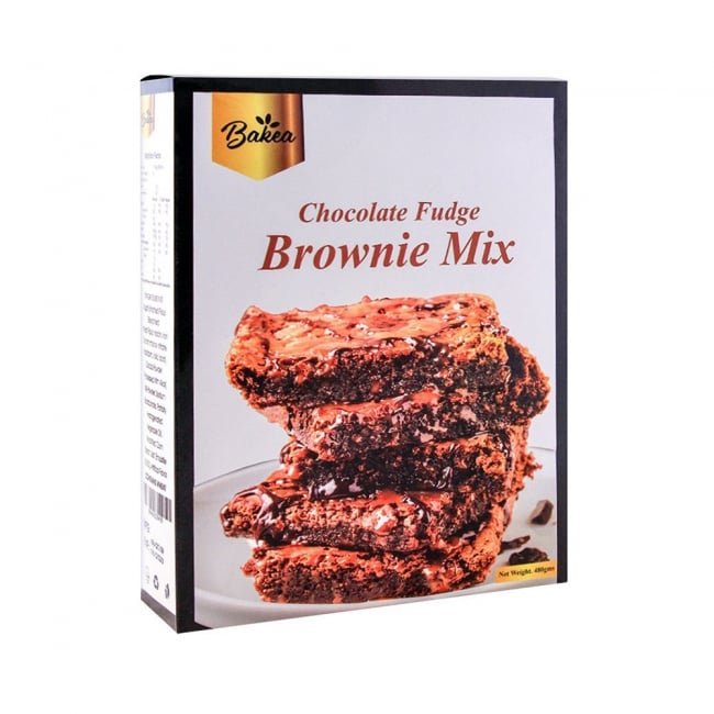 Bakea Chocolate Fudge Brownie Mix 480g