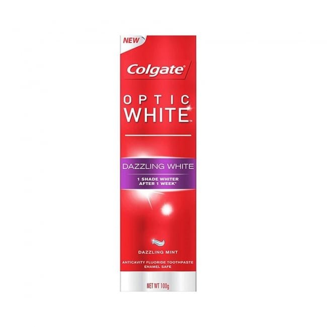 Colgate Toothpaste Optic White Dazzling White 100GM