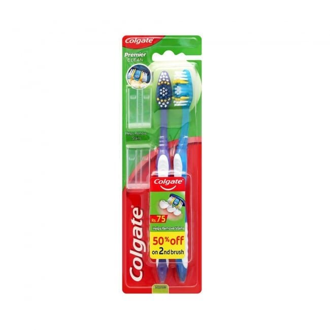 Colgate Toothbrush Twin Pack Medium