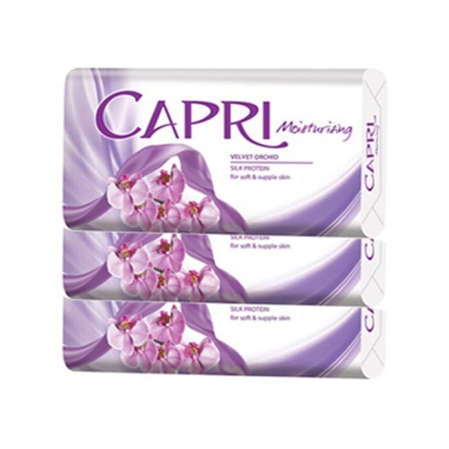 Capri Purple Soap 130GM x 6 pack