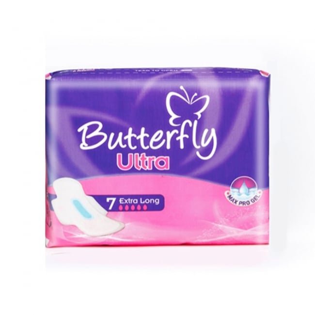 Butterfly Ultra Thin Economy Sanitary Pads Extra Large