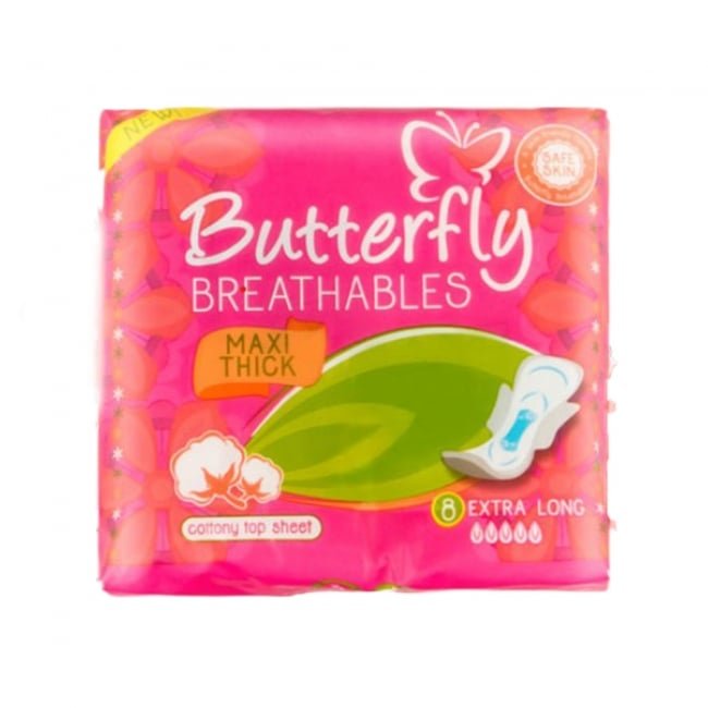 Butterfly Maxi Thick Cottony Sanitary Pads Extra Large