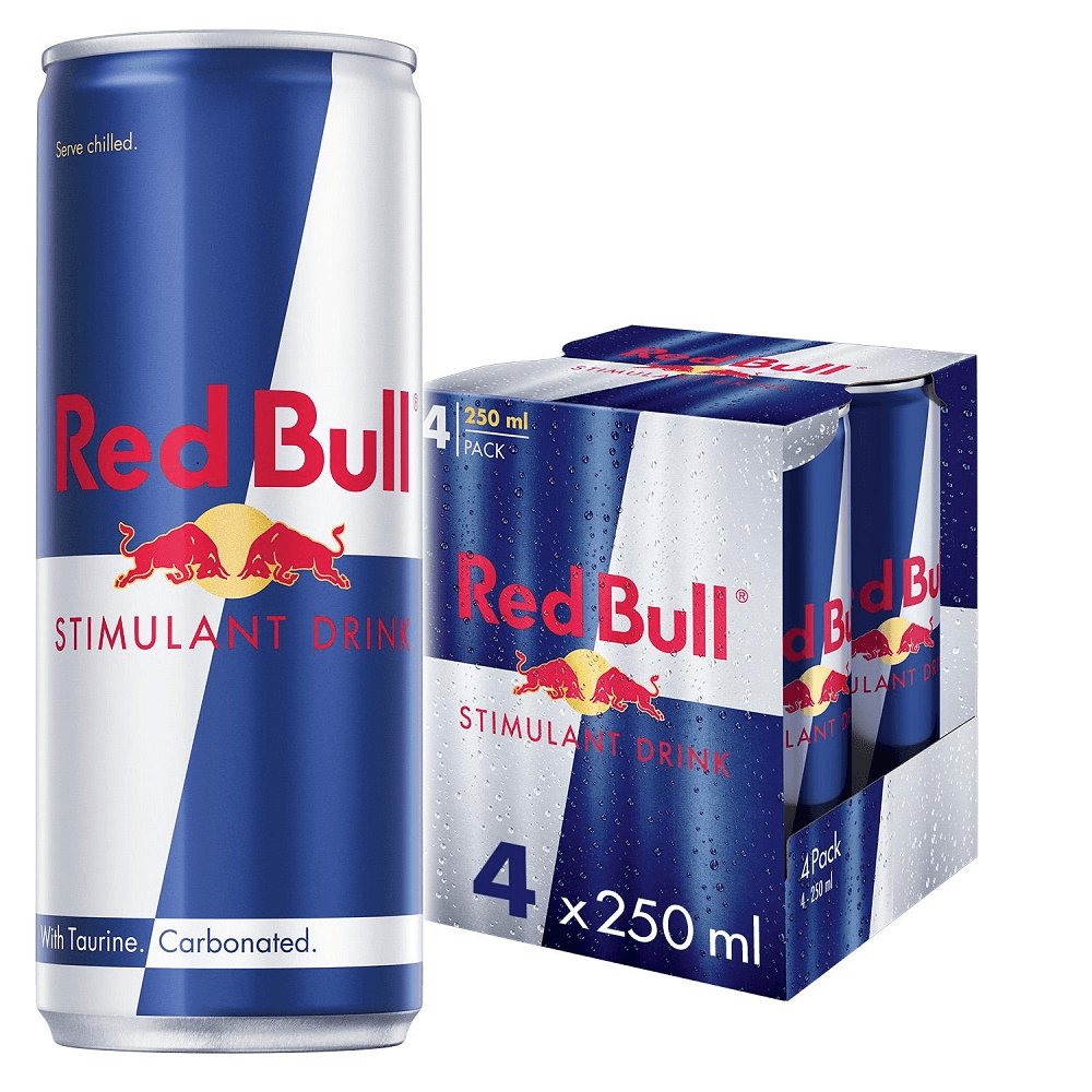 Red Bull Stimulant Drink 250ML X4