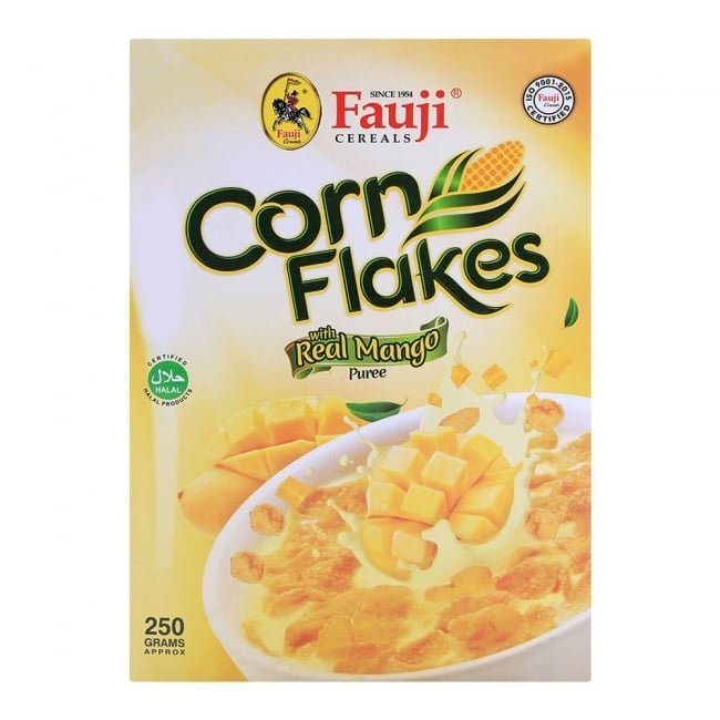 FAUJI Corn Flakes Mango 250GM