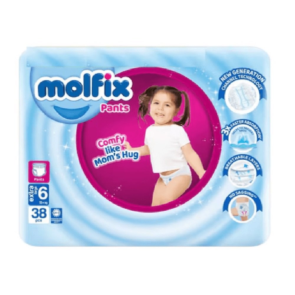 Molfix Pants Extra Large - Jumbo Pack
