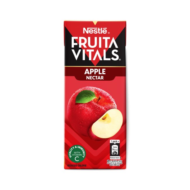 Nestle Fruita Vital Apple Nectar 200Ml X24