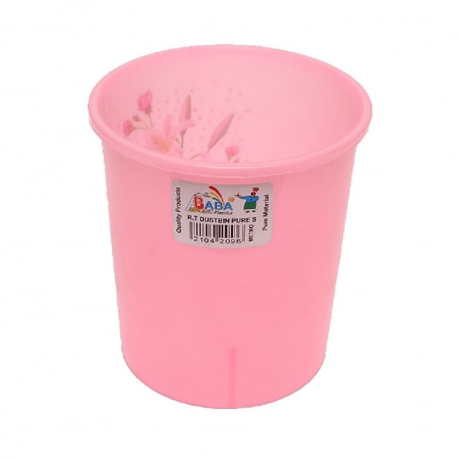 Baba Dustbin Pink (Small)