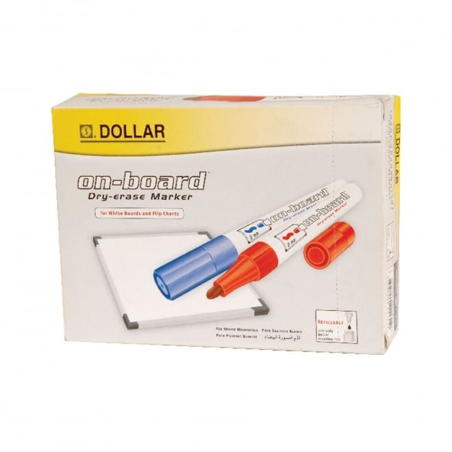 Dollar Board Marker Blue - Pack of 12