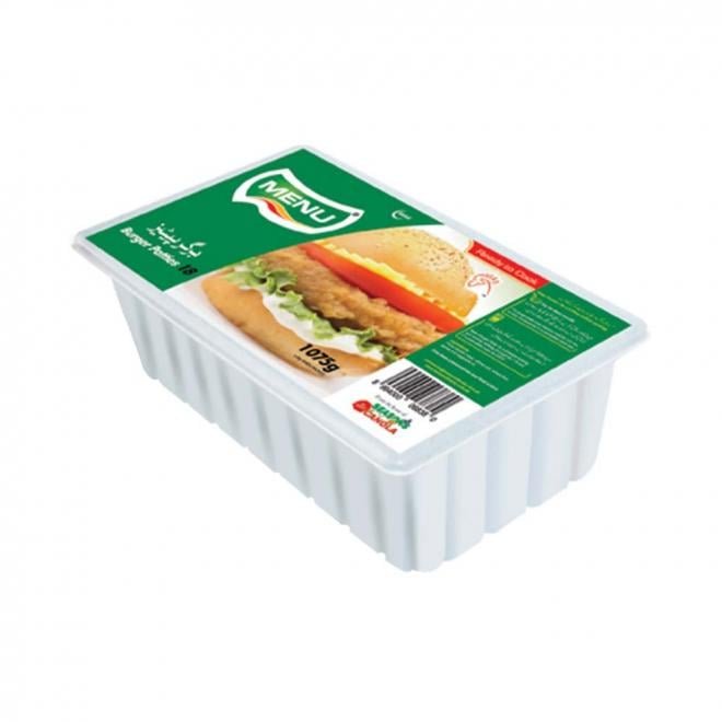 Menu Chicken Burger Patties 18PCS
