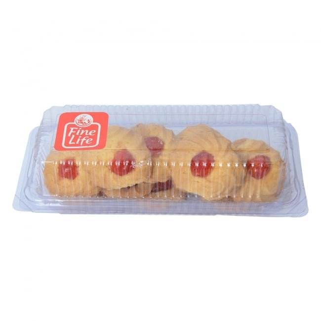 Fine Life Red Cherry Biscuit per 250GM