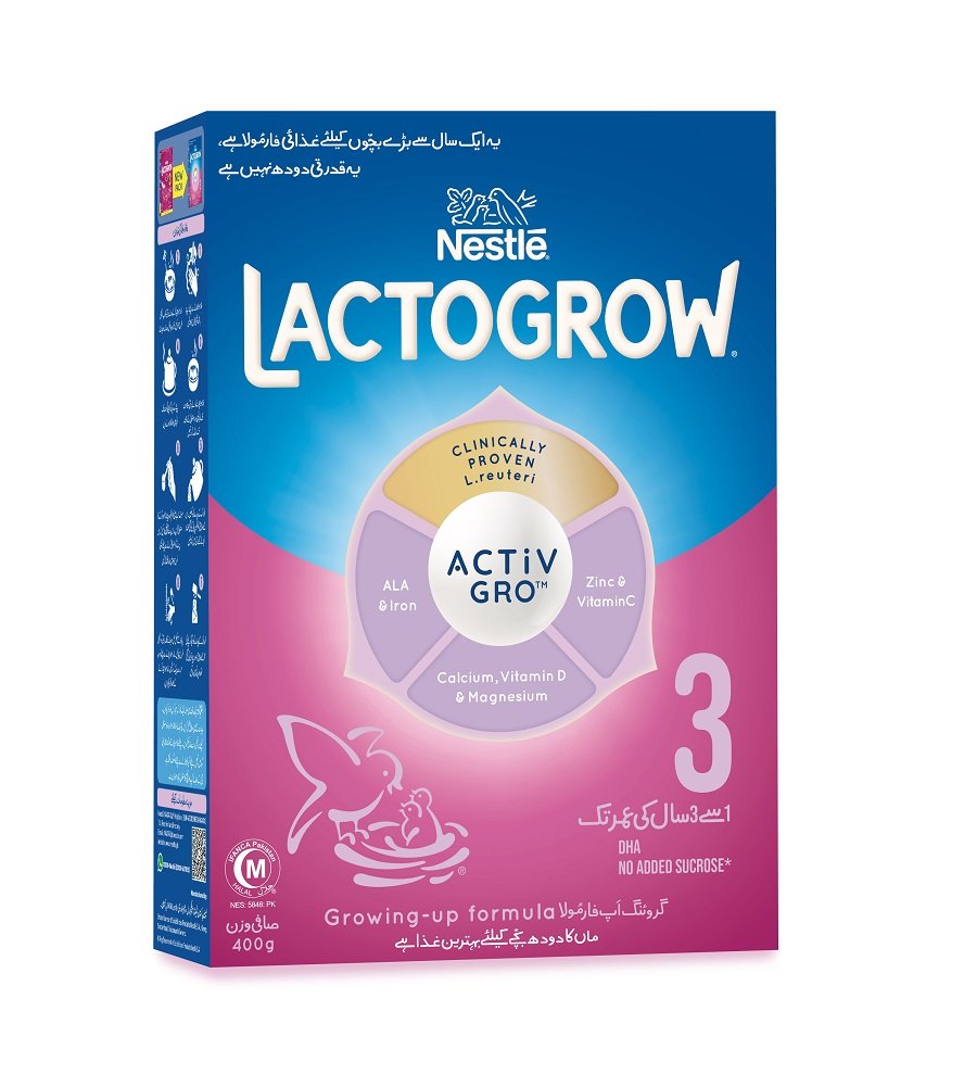 Nestle Lactogrow 3 400 GM