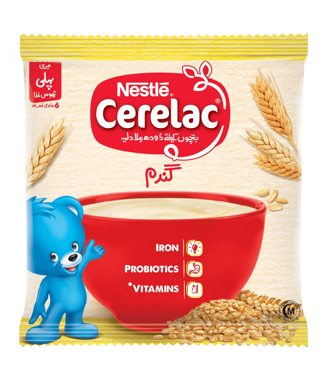Nestle Cerelac Wheat 25 GM x 8