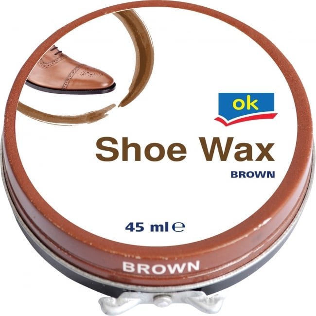 Ok Brown Shoe Wax 45 ML