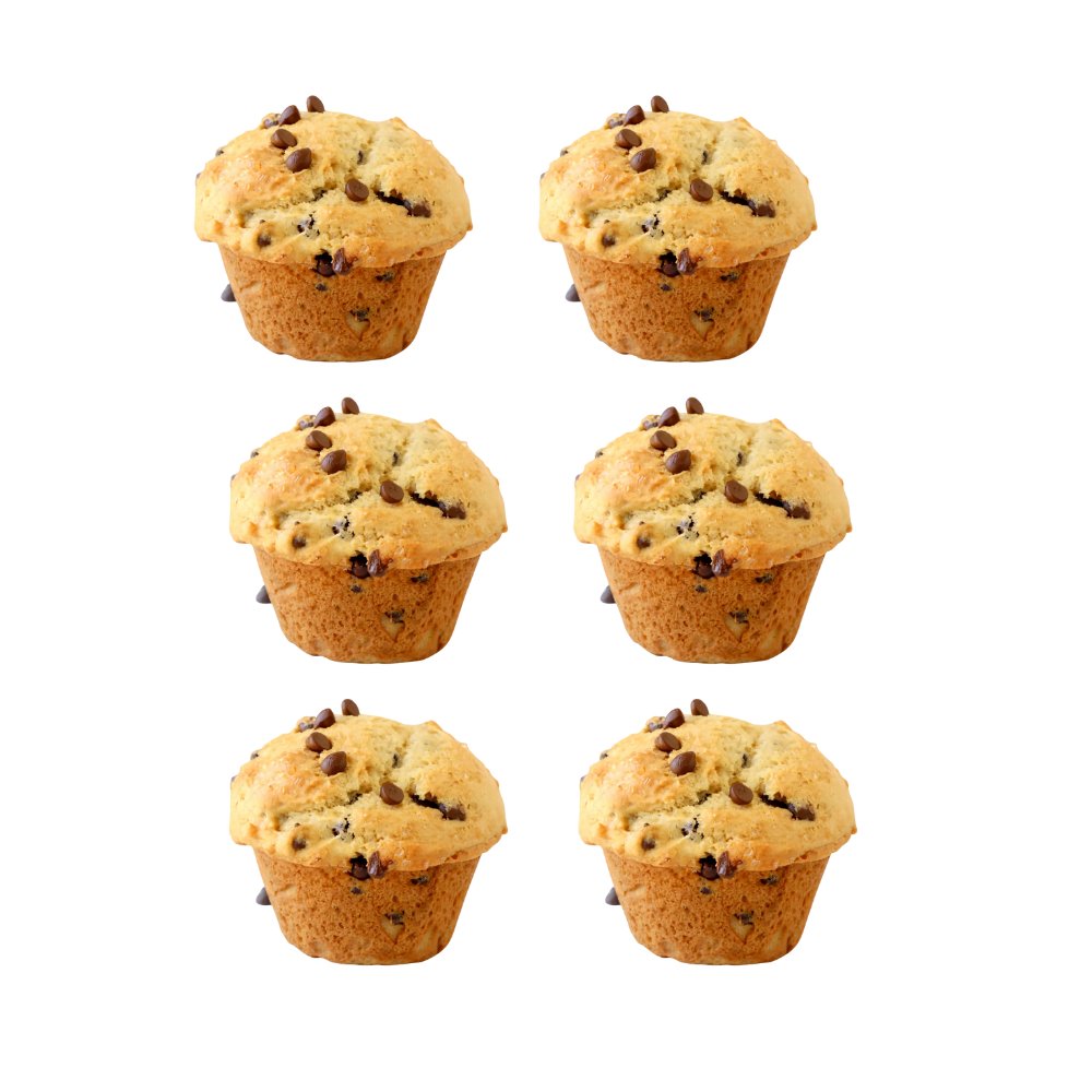 Fine Life Muffins Chocolate Chip 6PCS