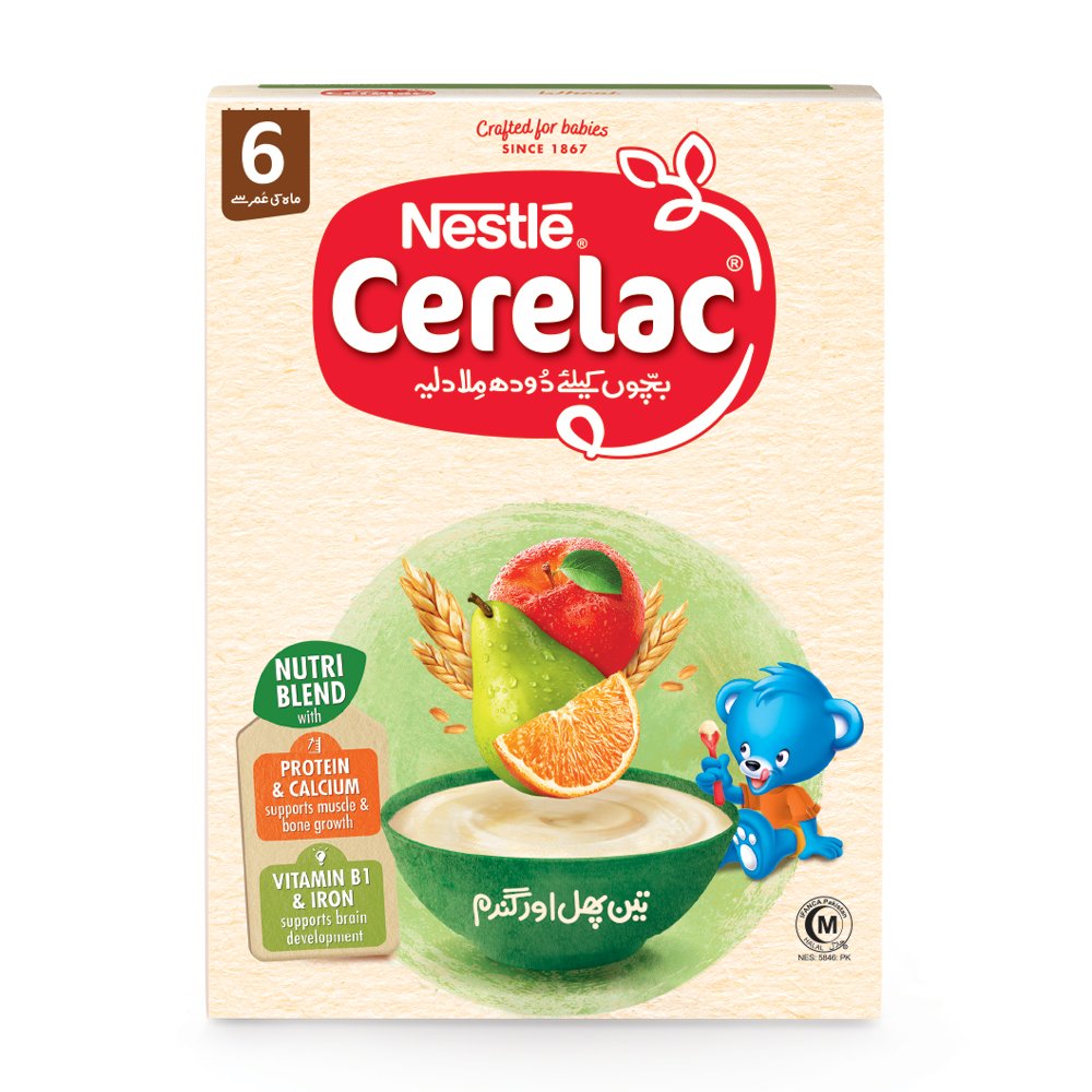 Nestle Cerelac 3 Fruits 350 GM