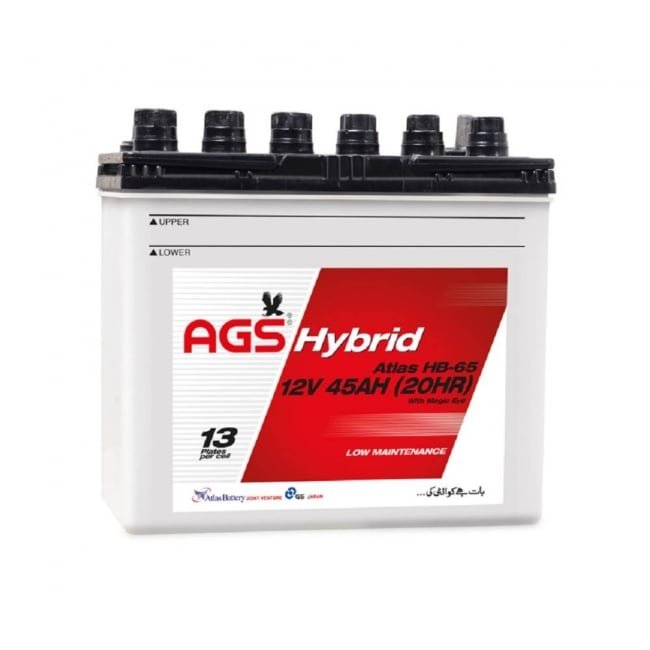 AGS Battery HB65 13 PLT 45AH