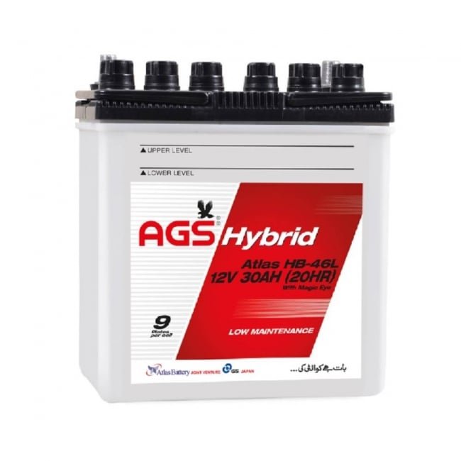 AGS Battery HB46 9 PLT 30AH