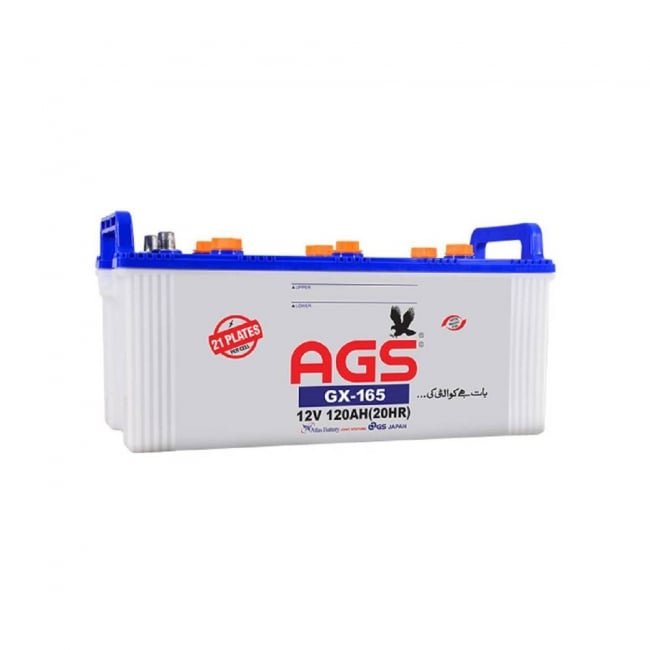 AGS Battery GX165 21 PLT 120AH