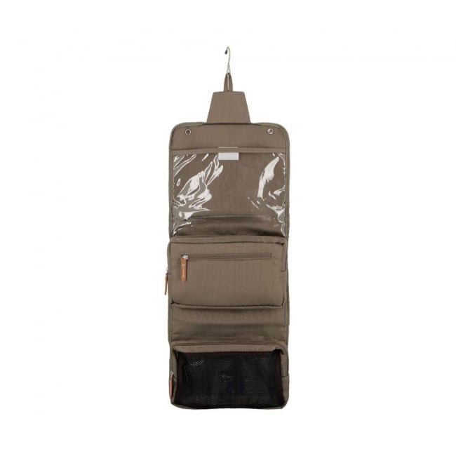 Jump Etretat Foldable Toiletry Bag  8278Cr Bark 10