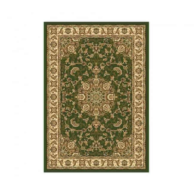 Garnet Mughal Carpet 150x225 Green