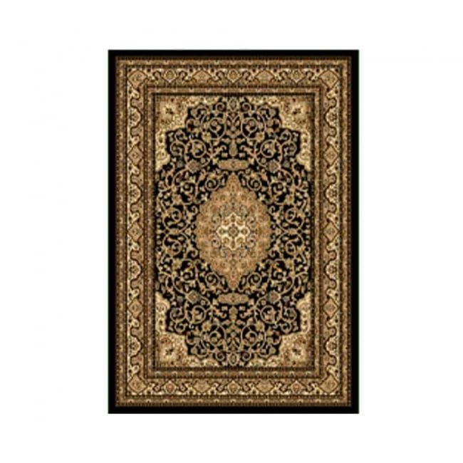 Mughal Inspired Dream Carpet 150x225 Black